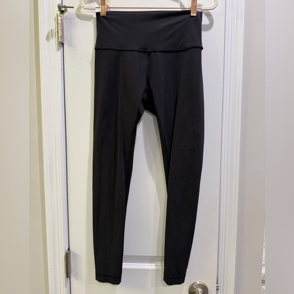Lululemon Black High-Waisted Leggings - Size 6